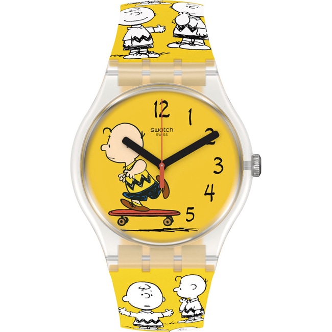 Swatch x Peanuts Charlie Brown Pow Wow - SO29Z101
