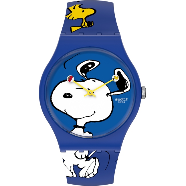 Swatch x Peanuts Snoopy and Woodstock Hee Hee Hee - SO29Z106