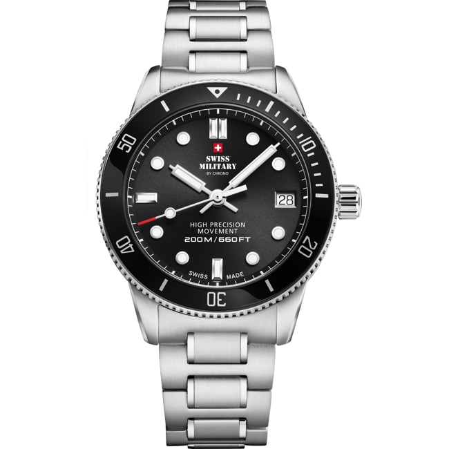 Swiss Military by Chrono Diver 200 Ø 37mm - SM34089.01