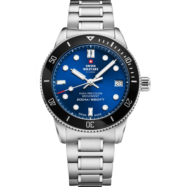 Swiss Military by Chrono Diver 200 Ø 37mm - SM34089.02