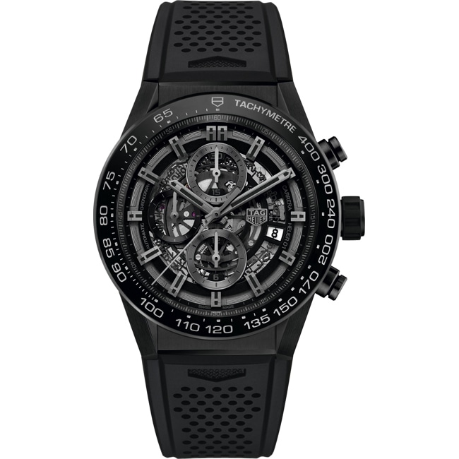 TAG Heuer Carrera Calibre Heuer 01 Automatik Chronograph (Keramik poliert) - CAR2A90.FT6071