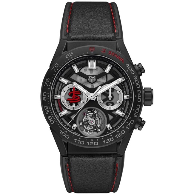 TAG Heuer Carrera Calibre Heuer 02 Tourbillon Ayrton Senna Special Edition - CAR5A91.FT6162