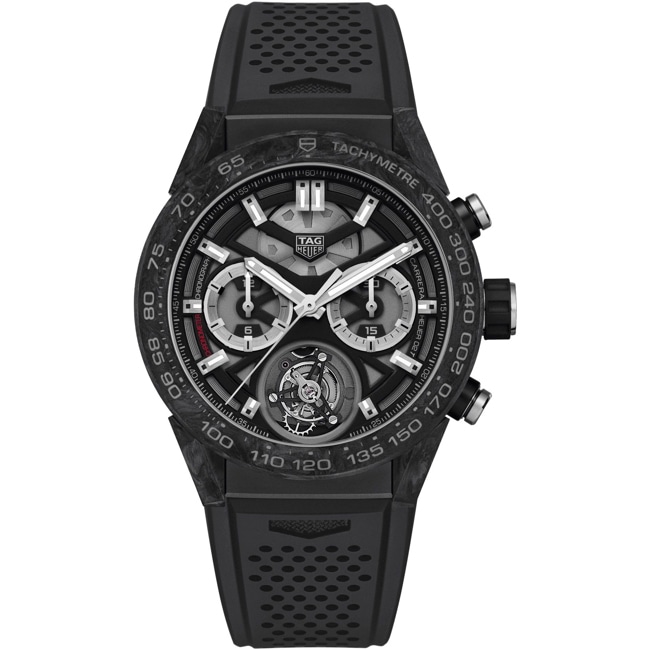 TAG Heuer Carrera Calibre Heuer 02 Tourbillon Chronograph TAG Heuer Carrera Calibre Heuer 02 Tourbillon Chronograph - CAR5A8W.FT6071