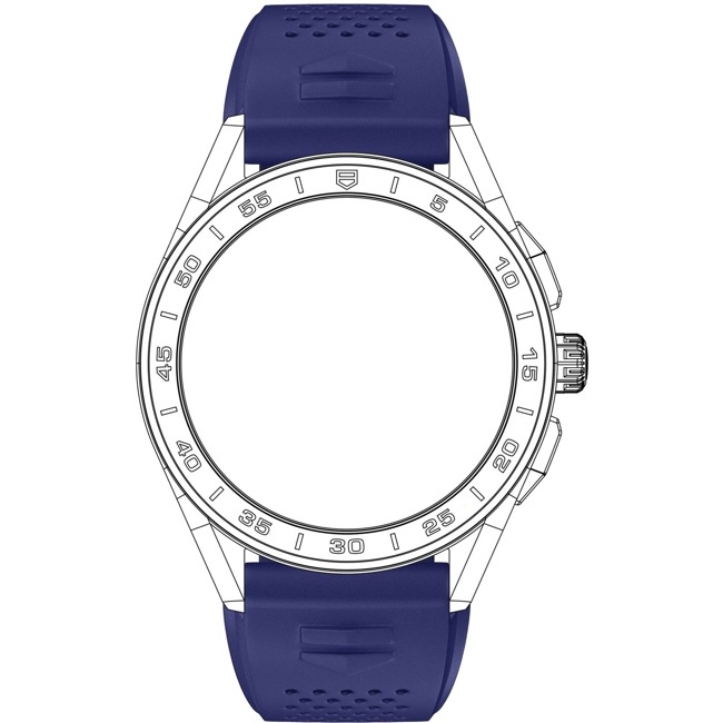 tag heuer connected 2020 blue