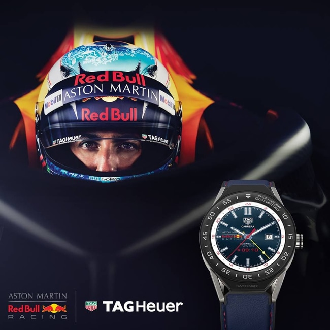 tag heuer connected modular 45 aston martin red bull racing