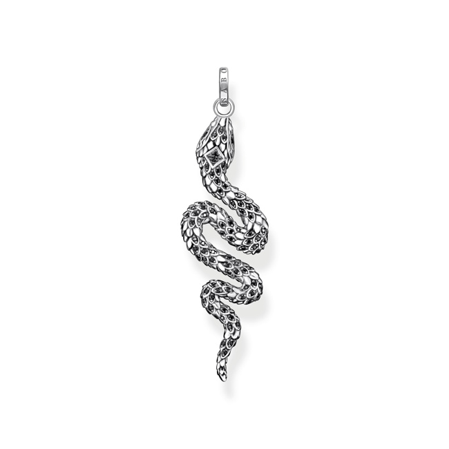 Thomas Sabo Pendentif noirci serpent - PE945-643-11