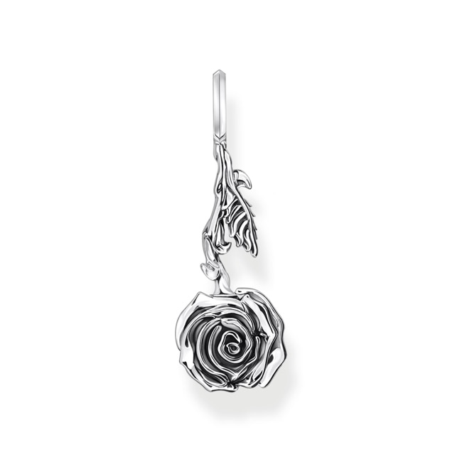 Thomas Sabo Anhänger Midnight Rose Silber - PE981-637-21