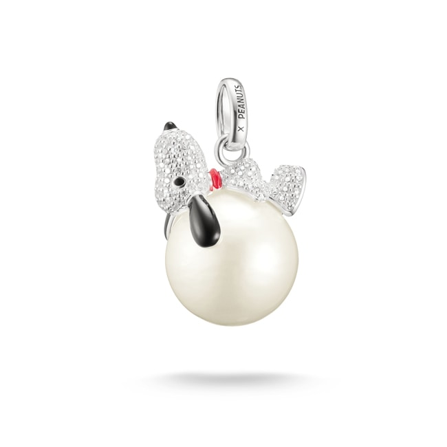 Thomas Sabo Anhänger Snoopy auf Schneeball PEANUTS Silber - PE990-691-14