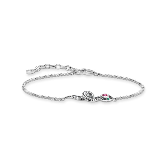 Thomas Sabo Apple & Snake Bracelet snake silver - A1981-342-7-L19V
