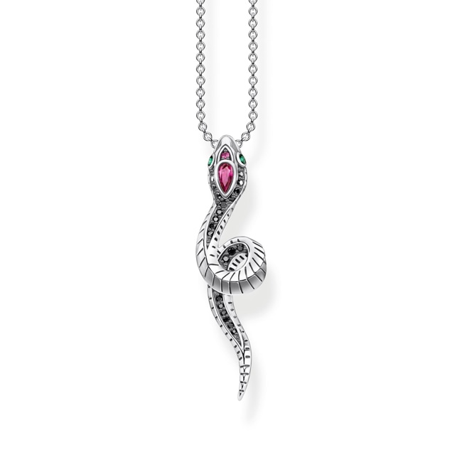 Thomas Sabo Apple & Snake Kette Schlange silber - KE1992-342-7-L45V