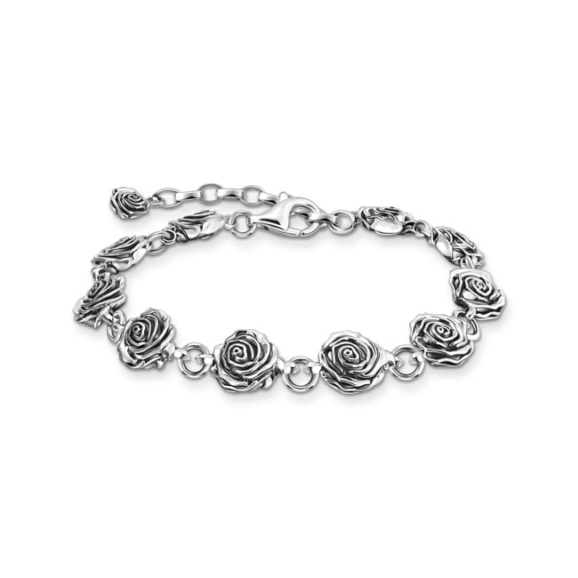 Thomas Sabo Armband Midnight Rose Silber - A2197-637-21