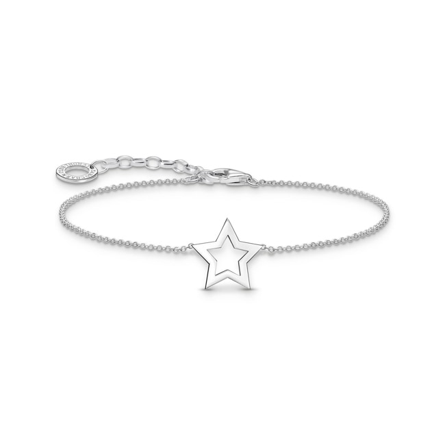 Thomas Sabo Basics Bracelet à breloque étoile, argent - A2162-001-21-L19V