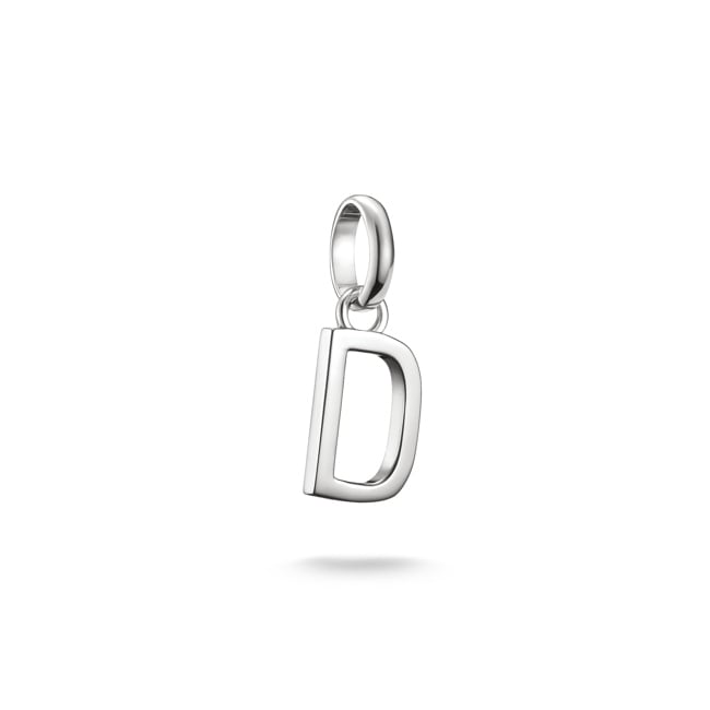 Thomas Sabo Charm pendant letter D Connect Silver - CC1210-001-21
