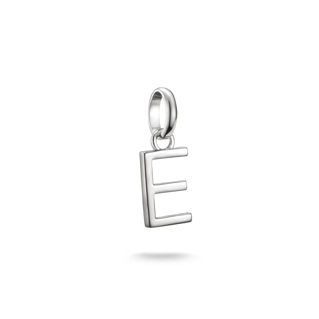 Thomas Sabo Charm pendant letter E Connect Silver - CC1211-001-21