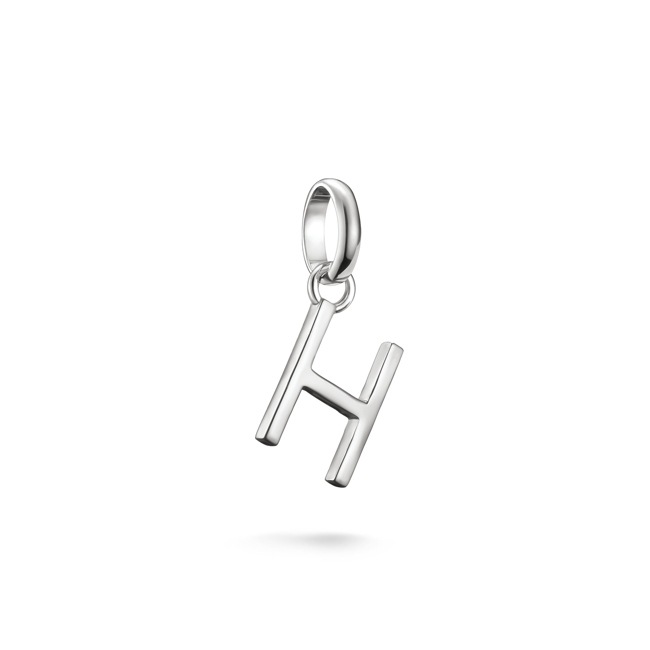 Thomas Sabo Charm pendant letter H Connect Silver - CC1214-001-21