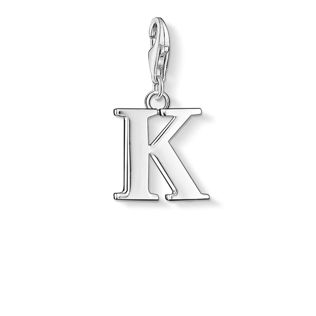 Thomas Sabo Charm pendant letter K - 0185-001-12
