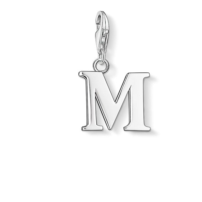 Thomas Sabo Charm pendant letter M - 0187-001-12