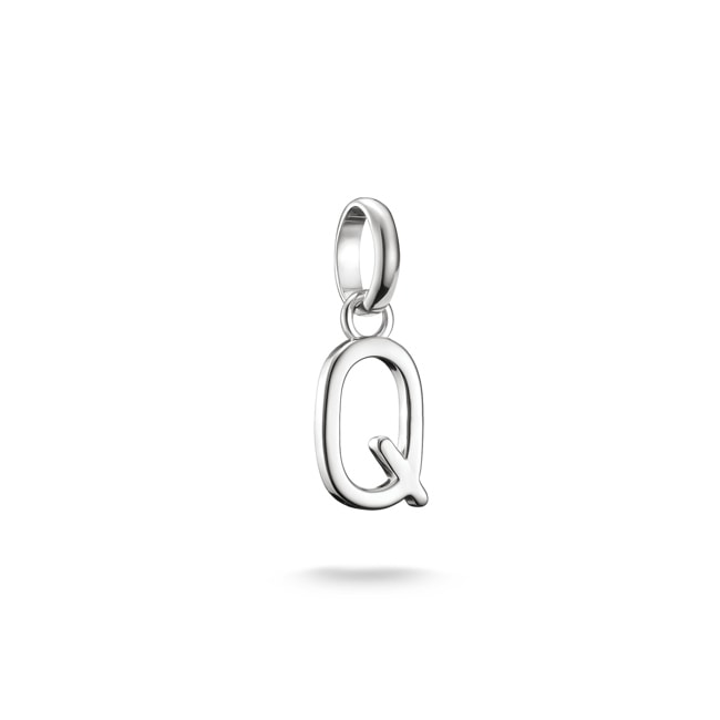 Thomas Sabo Charm-Anhänger Buchstabe Q Connect Silber - CC1223-001-21