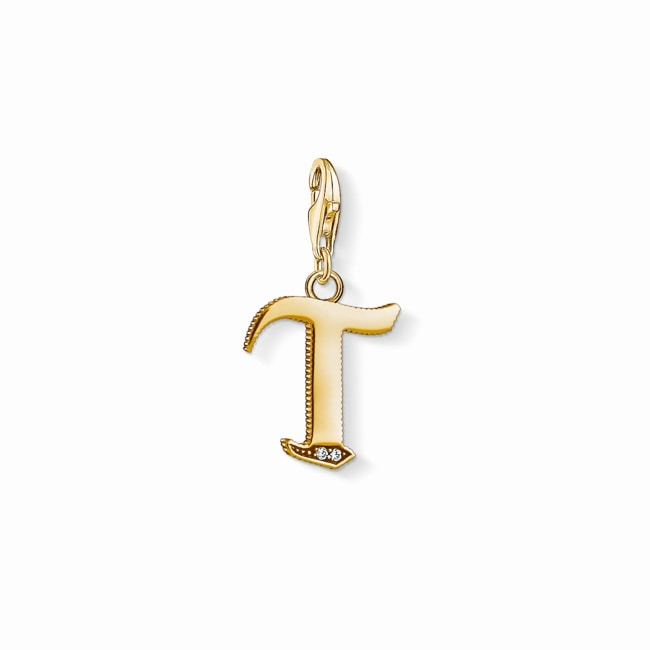 Personalisiert Gelbgold Anhänger 10K Massiv Gelbgold Anhänger Personalisiert - Individueller Kursiver Name Buchstabe Für Halskette 10 G Gold