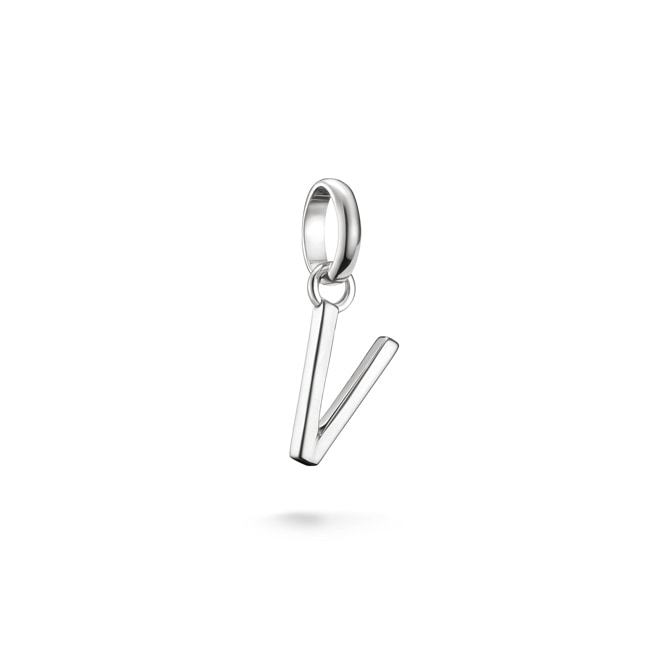 Thomas Sabo Charm-Anhänger Buchstabe V Connect Silber - CC1228-001-21
