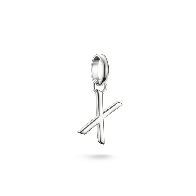 Thomas Sabo Charm-Anhänger Buchstabe X Connect Silber - CC1230-001-21