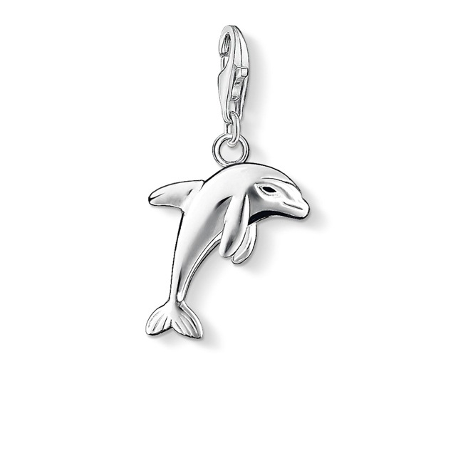 Thomas Sabo Charm pendant Dolphin - 0750-007-12