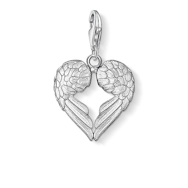 Thomas Sabo Charm pendant Winged heart - 0613-001-12