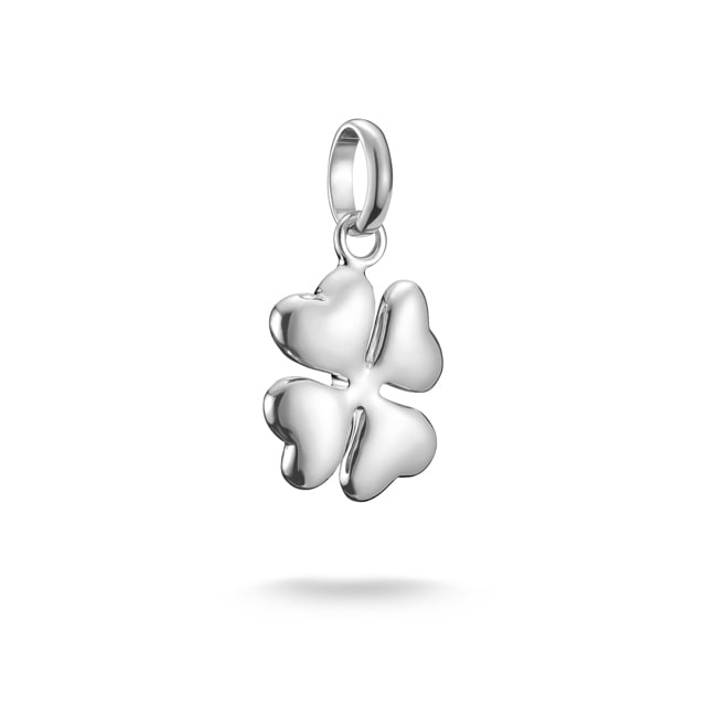 Thomas Sabo Charm-Anhänger Glücksklee in 3D Connect Silber - CC1236-001-21