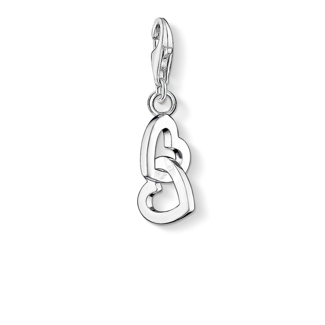 Thomas Sabo Charm pendant hearts - 0773-001-12