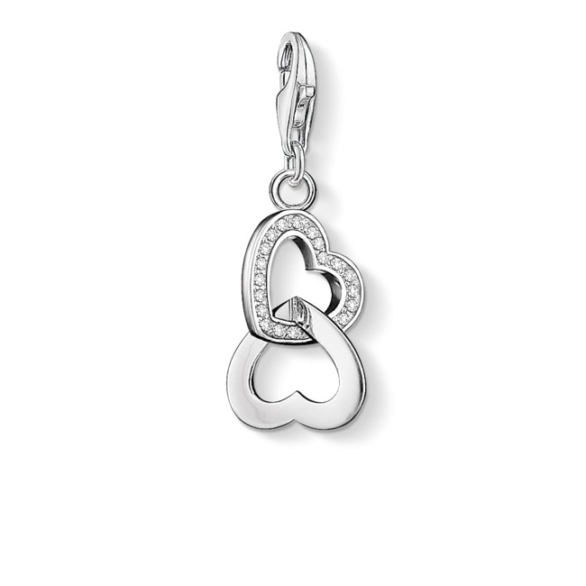 Thomas Sabo Charm-Anhänger Herzen - 0863-051-14