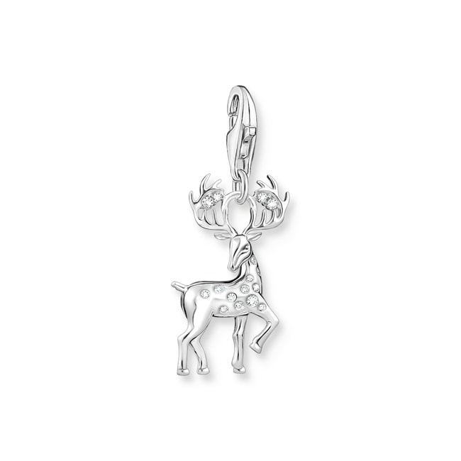 Thomas Sabo Pendentif Charm cerf argent - 1910-051-14