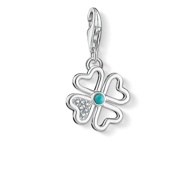 Thomas Sabo CharmAnhänger Kleeblatt Thomas Sabo CharmAnhänger Kleeblatt