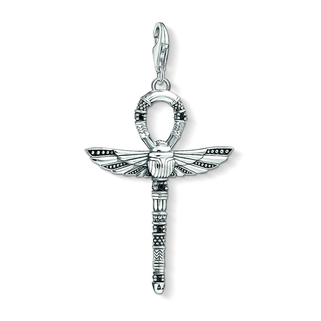 Thomas Sabo Charm-Anhänger Lebenskreuz Ankh mit Skarabäus - Y0013-643-11