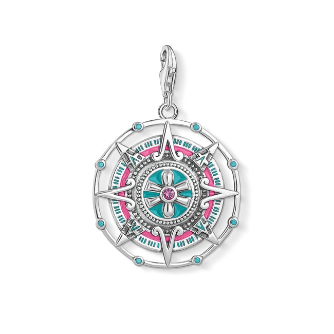 Thomas Sabo Charm-Anhänger Maya Kalender - Y0049-340-7