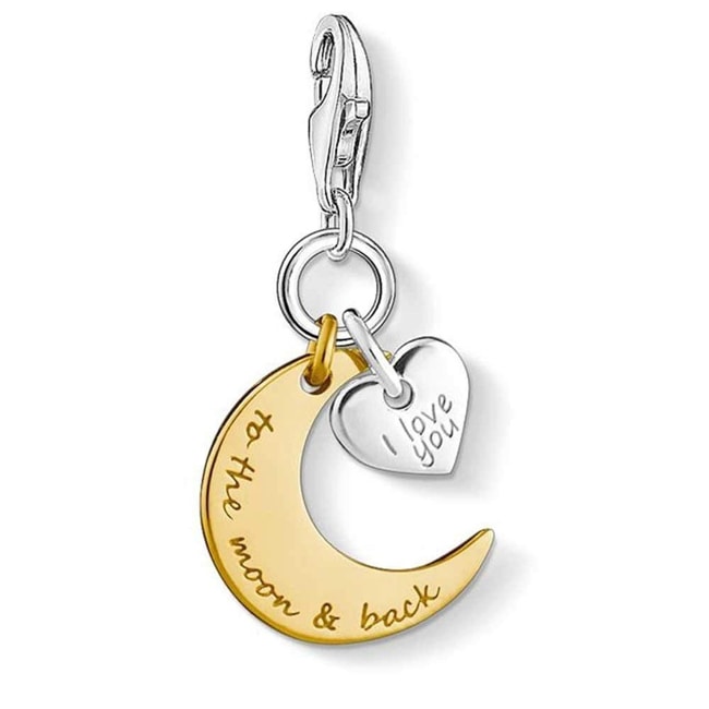 Thomas Sabo Charm pendant I love you to the moon - 1443-413-39