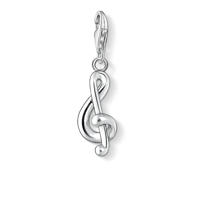 Thomas Sabo Pendentif Charm Clé de Sol - 0845-001-12