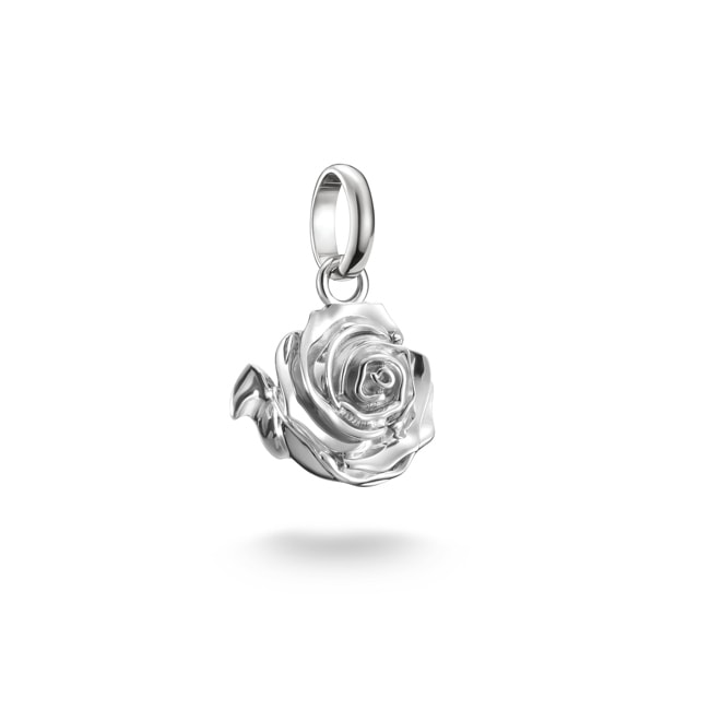 Thomas Sabo Charm-Anhänger Rosenblüte Connect Silber - CC1263-001-21