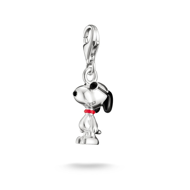 Thomas Sabo Pendentif Charm Snoopy avec lunettes de soleil PEANUTS Original Argent - 2245-664-11