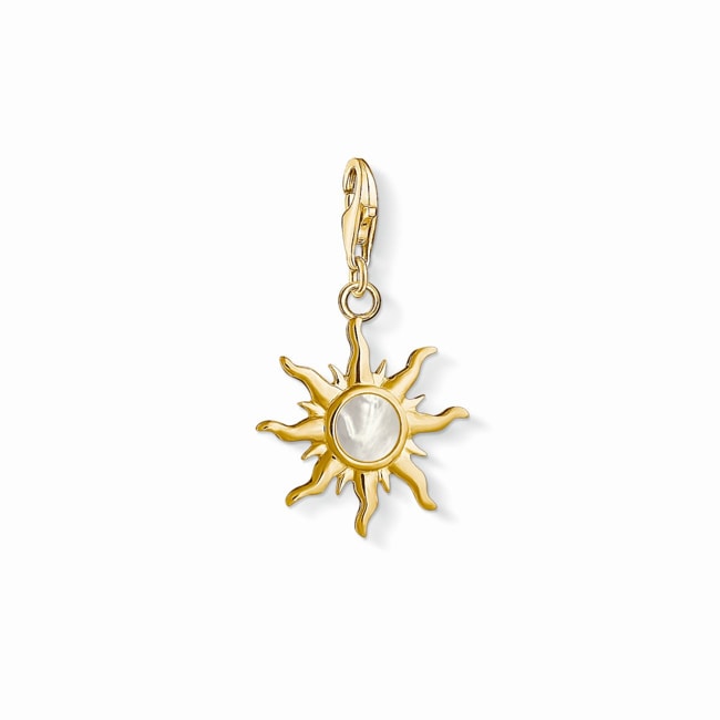 Thomas Sabo Pendentif Charm Soleil avec Nacre - 1534-429-14