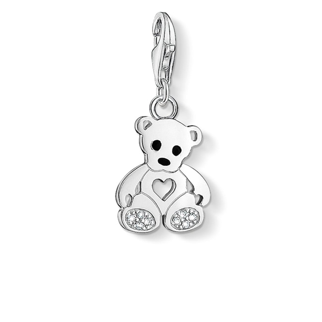 Thomas Sabo Charm pendant Teddy bear with heart - 1119-041-14