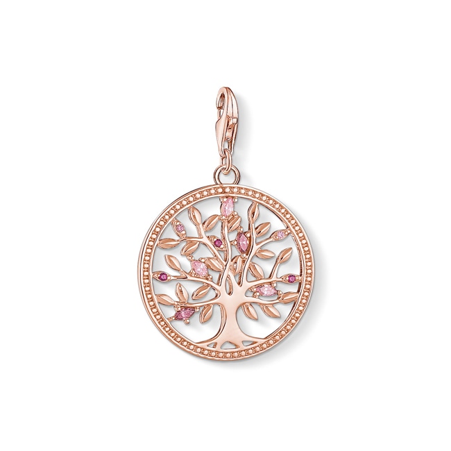 Thomas Sabo Charm pendant Tree Of love Rosé - 1700-626-9