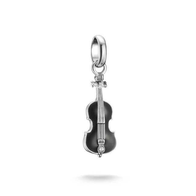 Thomas Sabo Charm-Anhänger Wednesday Cello Zirkonia Connect Silber - CC1312-691-11