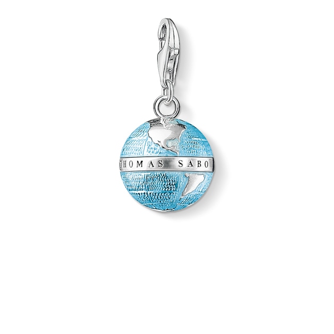 Thomas Sabo Charm-Anhänger Weltkugel - 0754-007-1