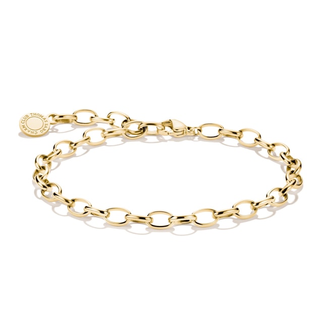 Thomas Sabo Anchor Chain Charm Bracelet – Original - X0163-S02-39