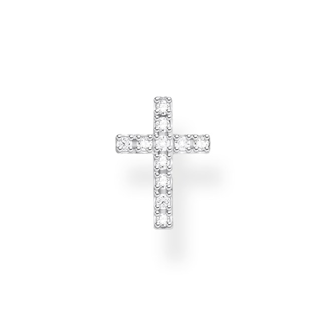 Thomas Sabo Charm Club Einzel Ohrstecker Kreuz - H2131-051-14