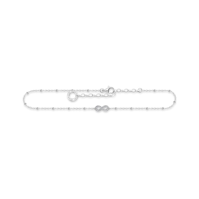 Thomas Sabo Charm club Anklet Infinity silver - AK0029-051-14-L27V