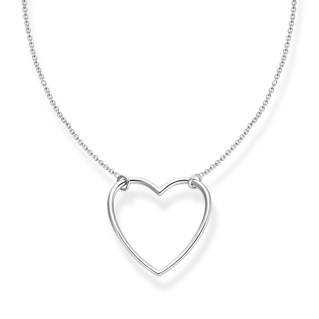 Thomas Sabo Charm Club Kette Herz silber - KE2138-001-21-L45V
