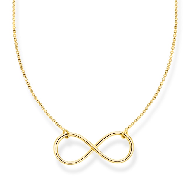 Thomas Sabo Charm Club Kette Infinity gold - KE2139-413-39-L45V