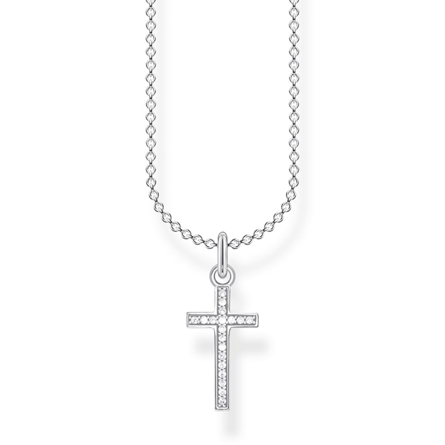 Thomas Sabo Charm Club Kette Kreuz pavé - KE2043-051-14-L45v