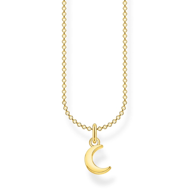 Thomas Sabo Charm club chain moon gold - KE2051-413-39-L45v